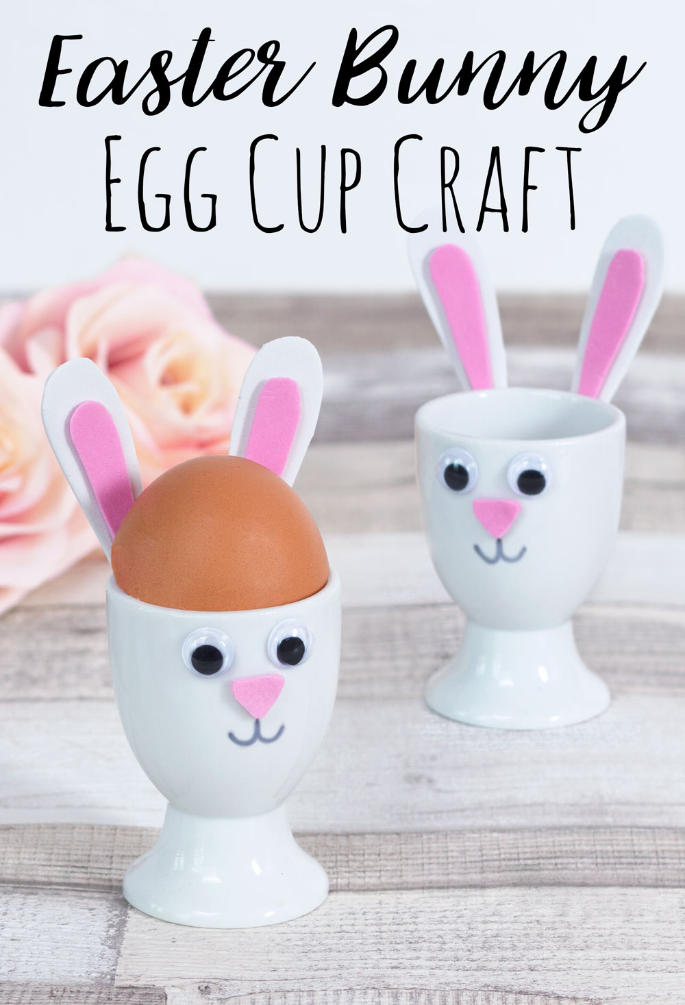 Easter Bunny Egg Cup - tiny & little