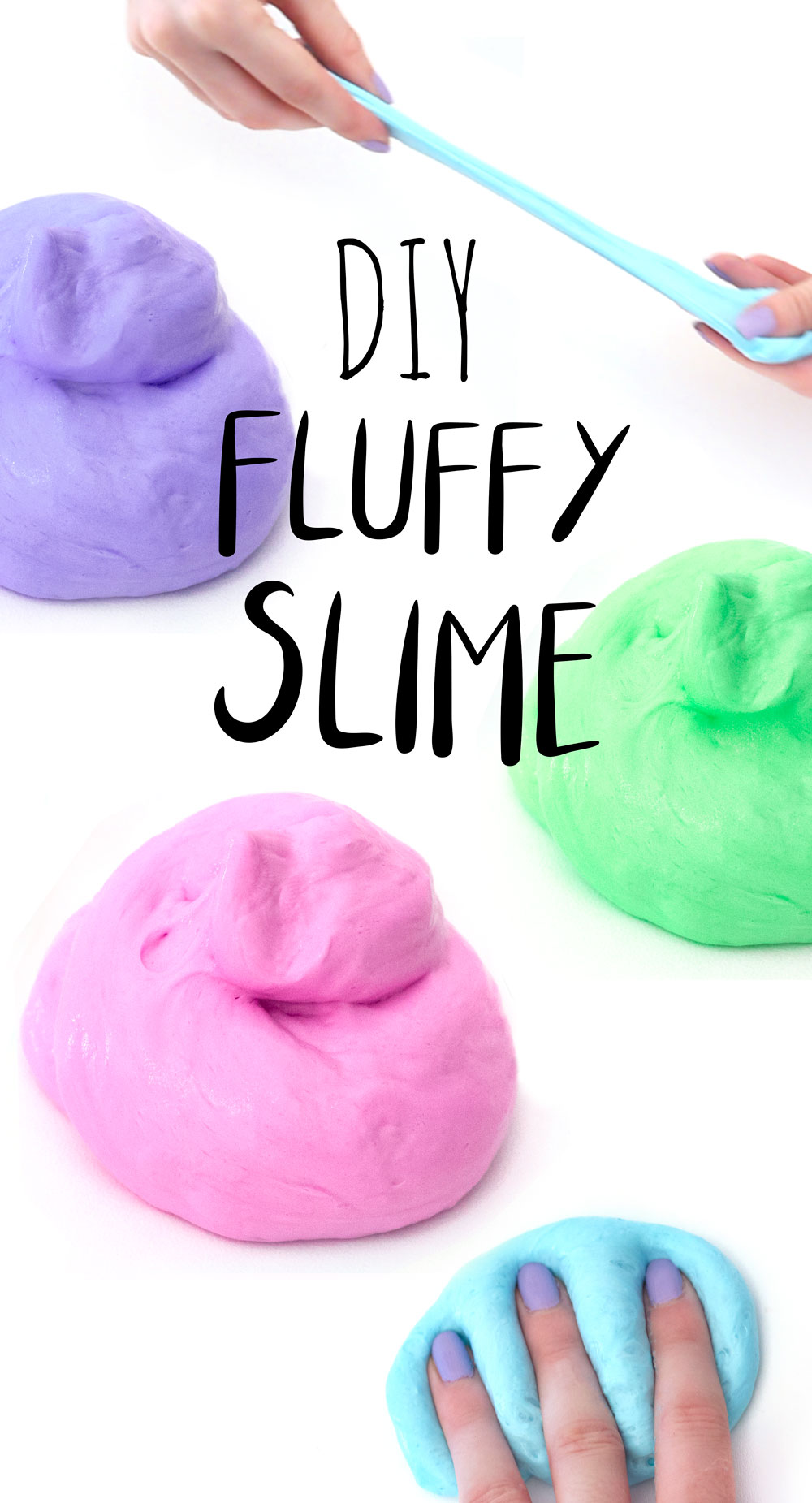 Fluffy Slime in How To Make Slime