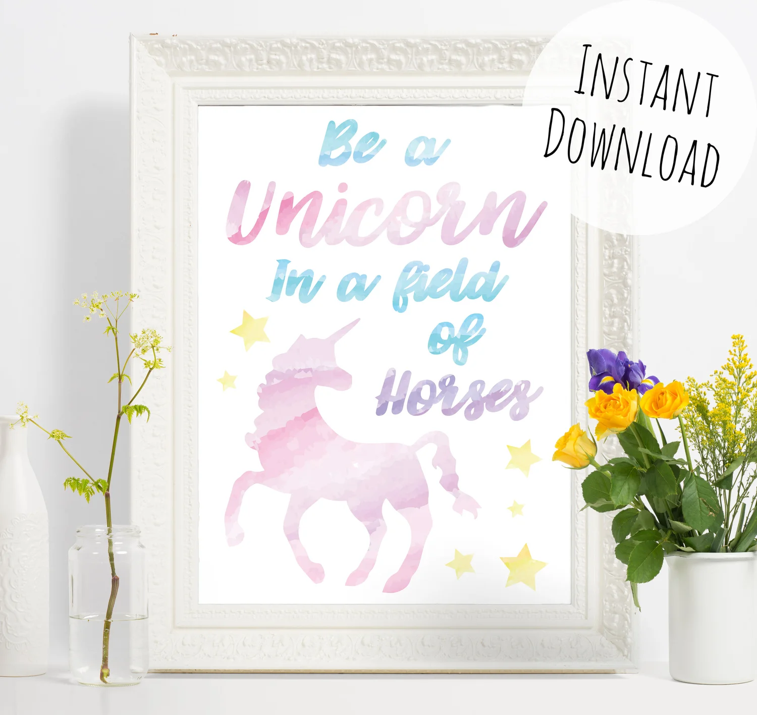 FREE Unicorn Colouring Sheets — Doodle and Stitch