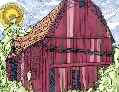 Original Drawing (marker and crayon)