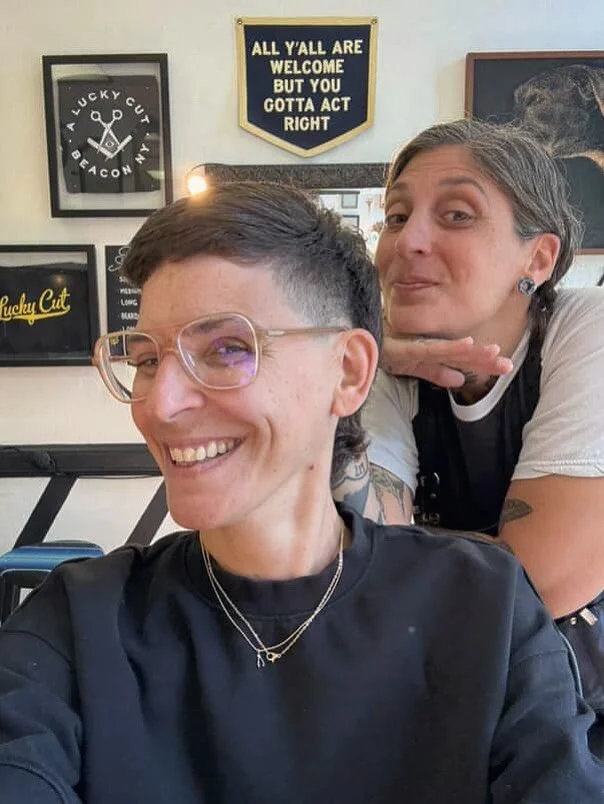 why the most vip people around here look so damn fly!!!! #morethanahaircut #takethetime #maketheappointment #beaconbarber #queerhudsonvalley