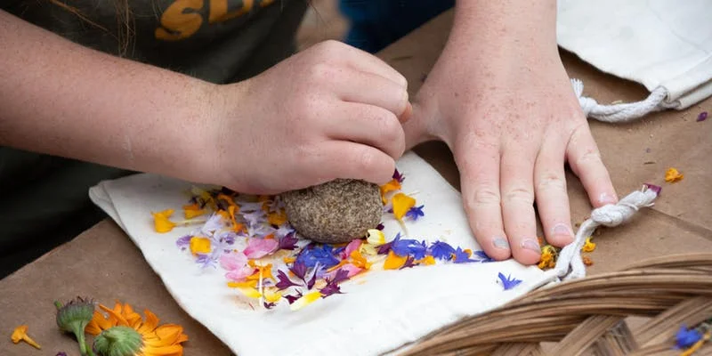 Homegrown Holidays: Hapizome and Herbal Elixirs