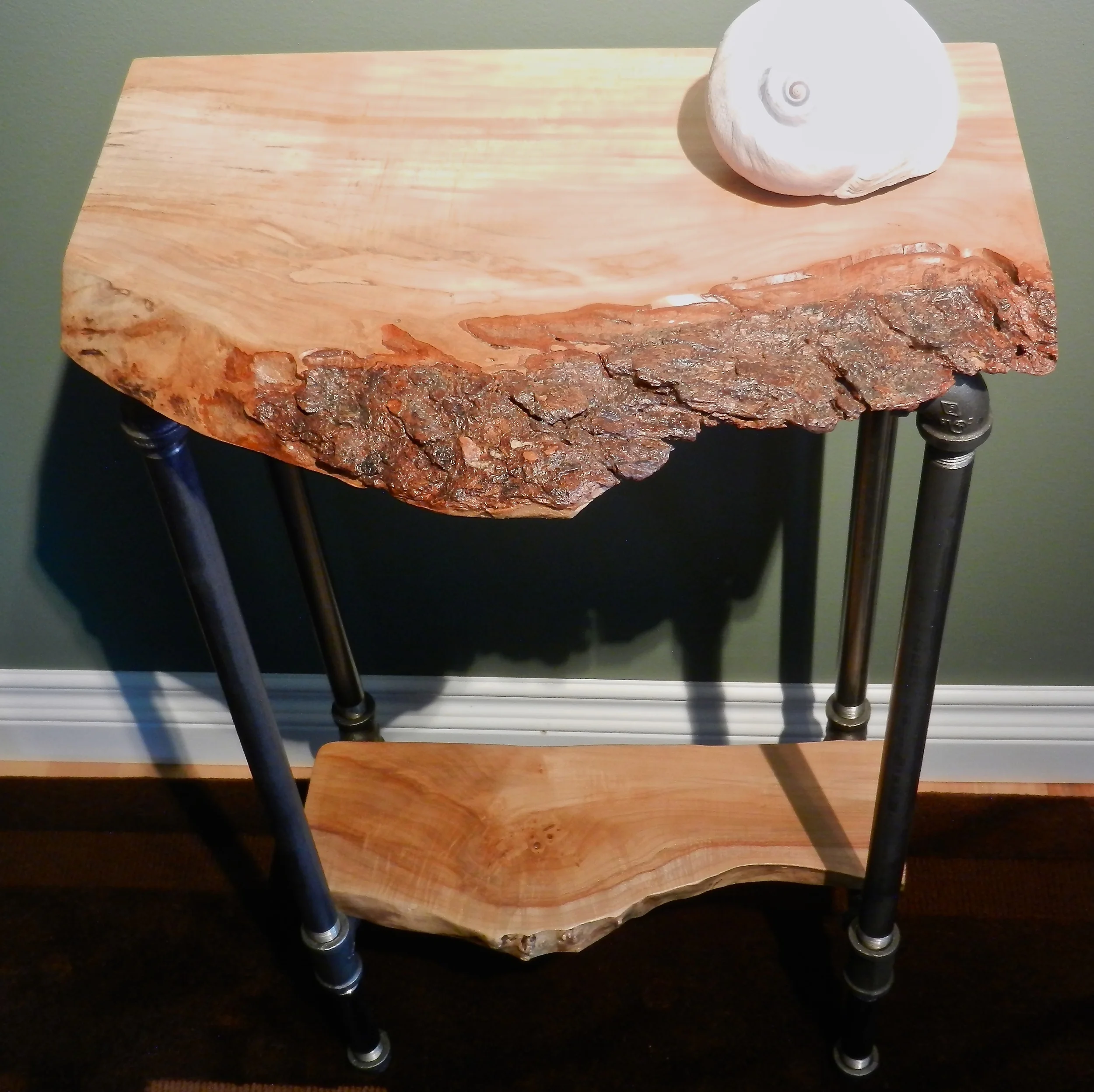 Live edge maple table