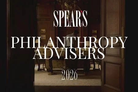 'SPEARS PHILANTHROPY ADVISERS 2020' text over a background.