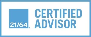 Blue badge indicating Certified Advisor with status 21 out of 64.