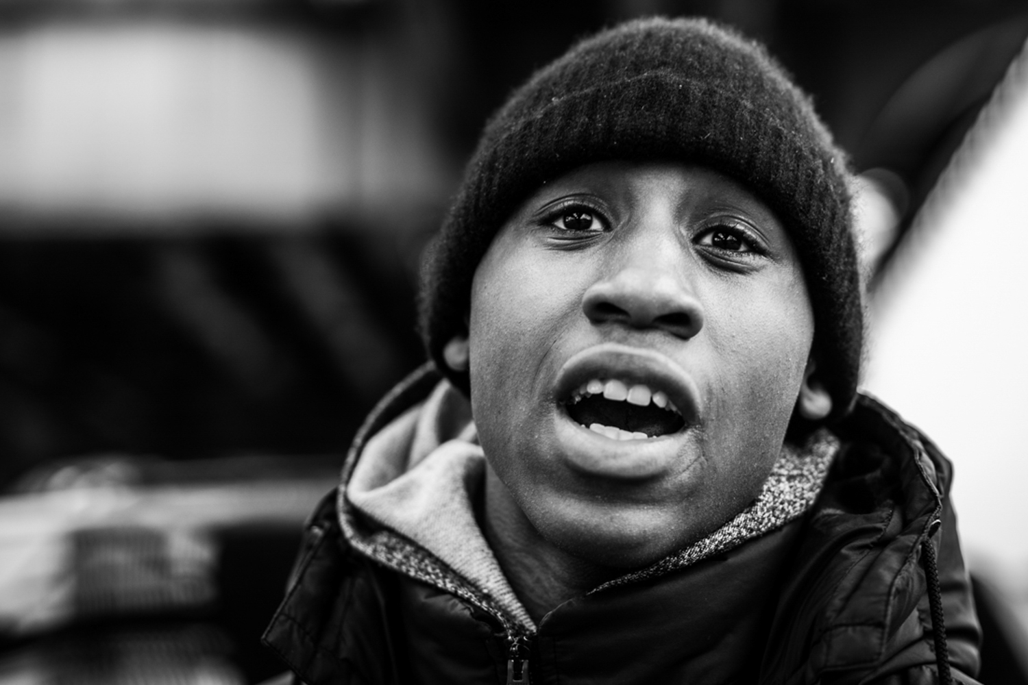 "There isn't a day goes by that I don't think of him." Bruce 'Shu Shu' Carrington Shu (17 in this photo) speaking about his brother and best friend Michael Hayden Jr. (20). Michael was murdered on November 21, 2014 while walking home from the store in Brownsville. On June 3, 2015, Shamell Whidbee (18) was arrested and charged with Michael's murder. 