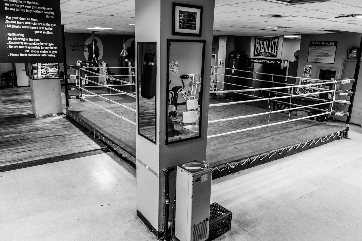 Officially opening its doors in 1980 as Bedford-Stuyvesant Boxing Association some of the world's best fighters, including Riddick Bowe, Mark Breland, Leon Taylor and Henry 'Hot Pepper' Brent have come out of this neighborhood boxing gym in Brooklyn. "People feared us", says Hot Pepper. "No-one wanted to fight us."