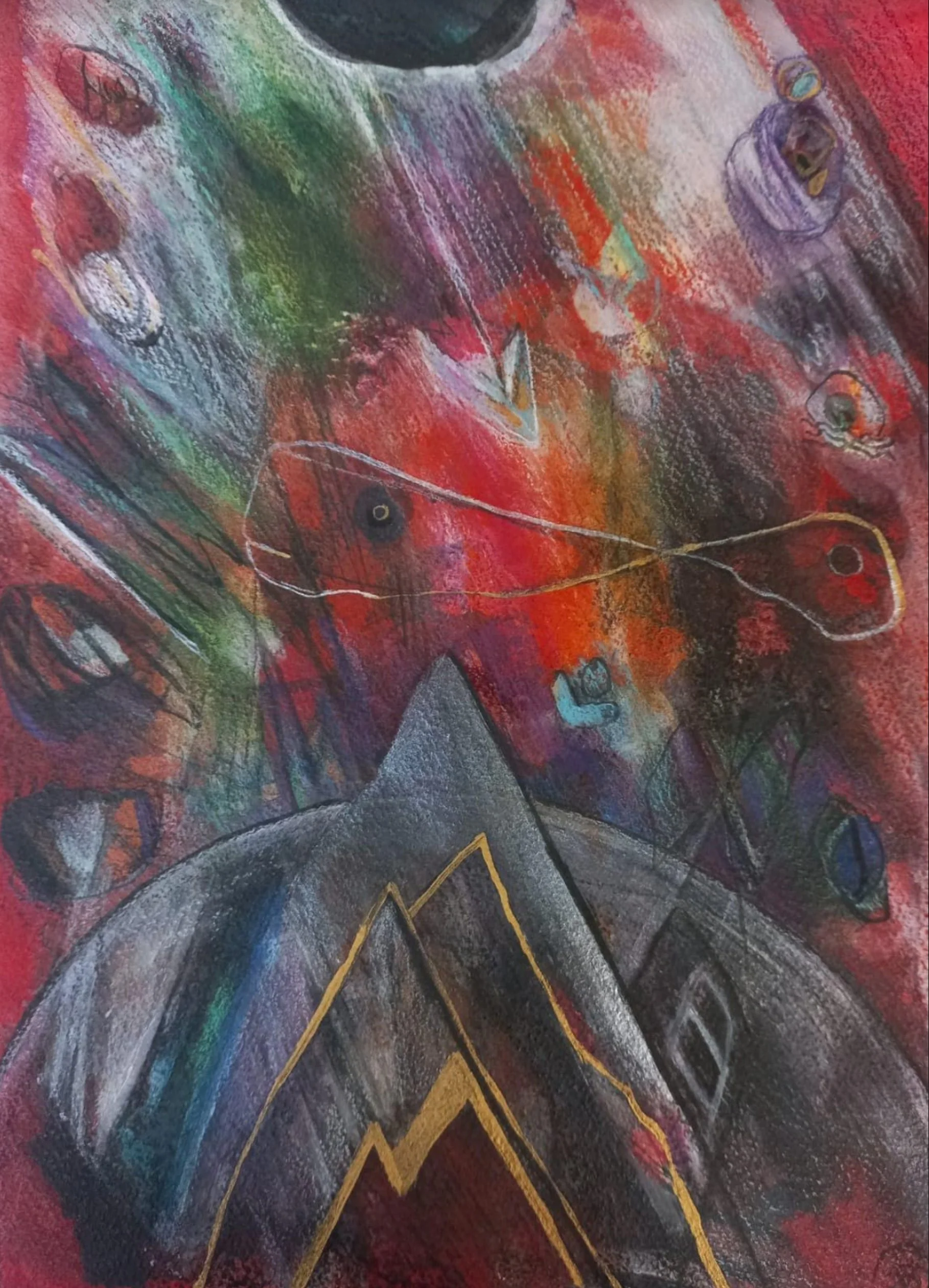 Sandra Valabregue, Double Leviathan (2021)