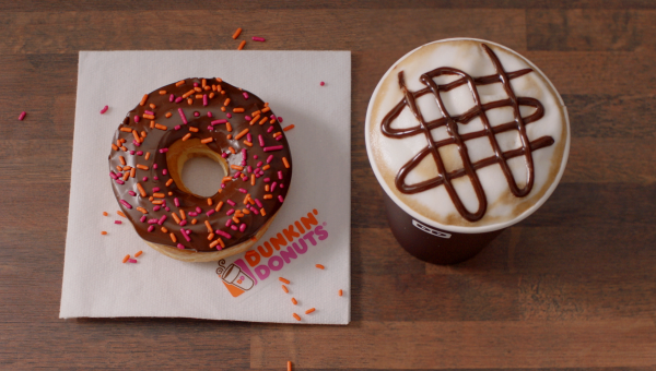 Still from the Dunkin' film in Vivian's portfolio