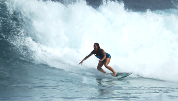 Still from the Oakley film in Vivian's portfolio