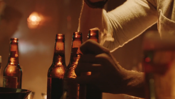 Still from the Budweiser film in Vivian's portfolio