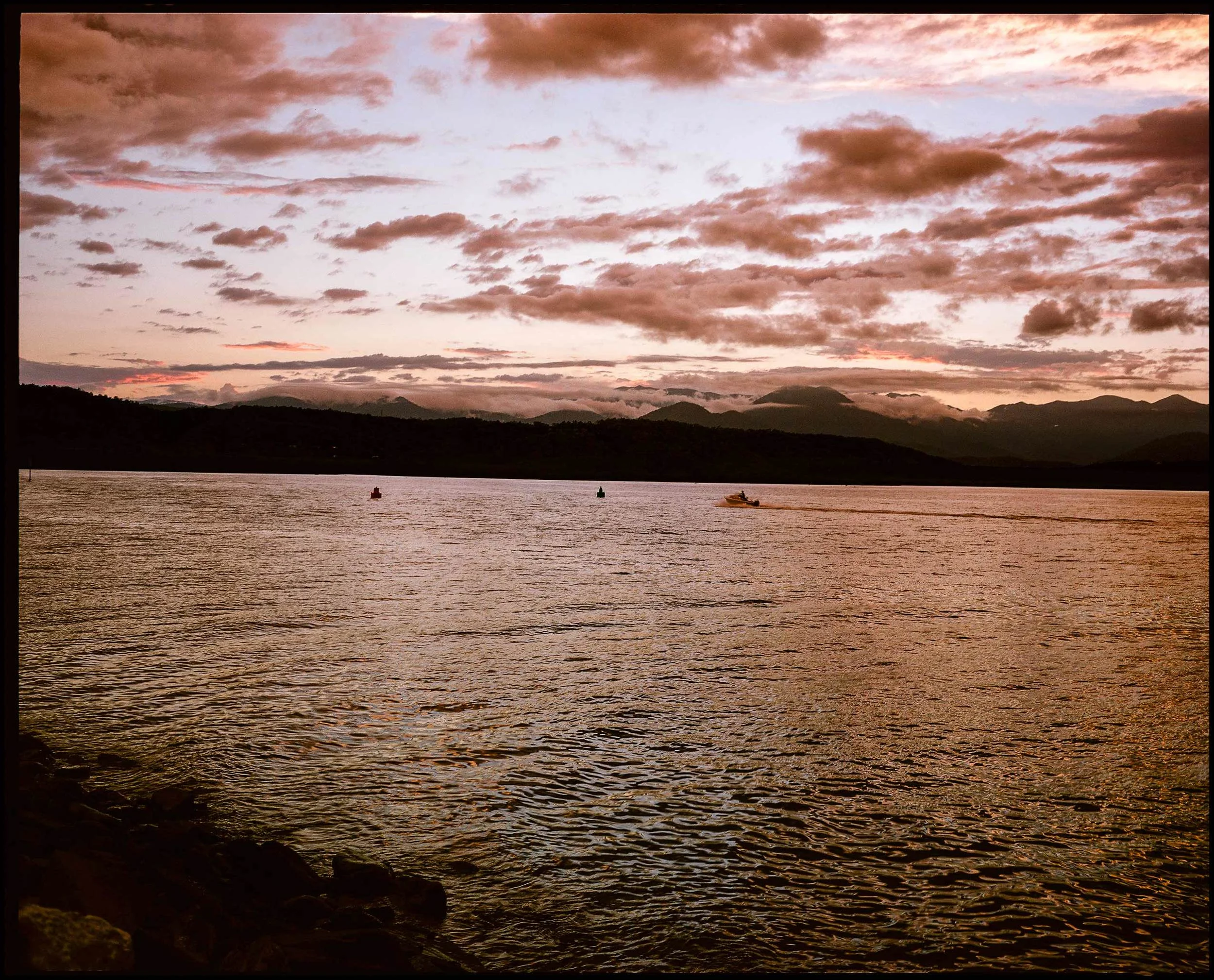 Port Douglas, Morey Reef from Rex Smeal Park / Sunset as bats swarm / Cliff Englert ©