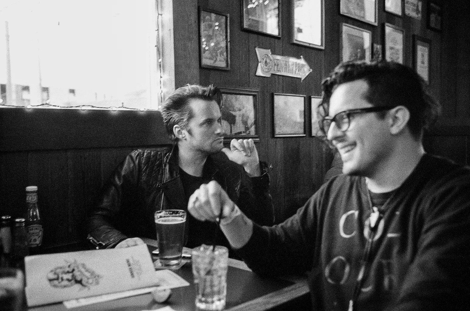 Before the show / Quick dinner and drinks at The Connecticut Yankee.