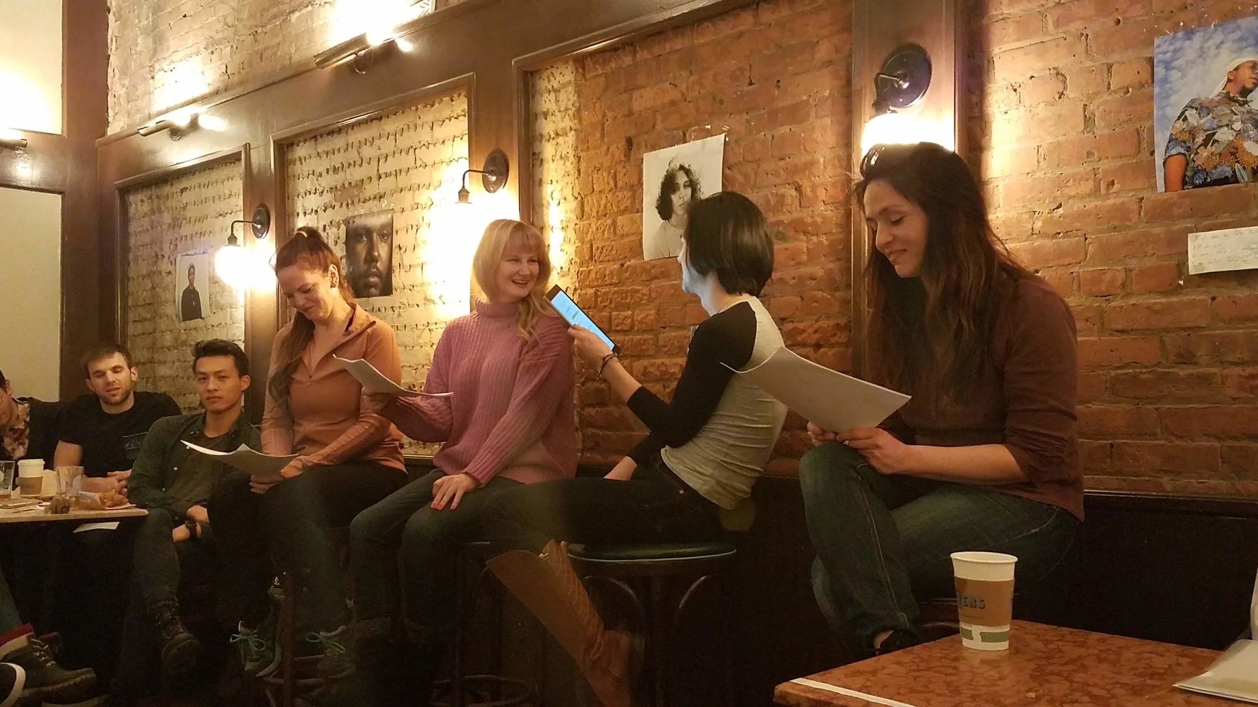 Girl Loves God by Mickey Johnson With Marie Eléna O'Brien, Claire Shiell, Matthew Menendez (Monica Rey on Stage Directions)