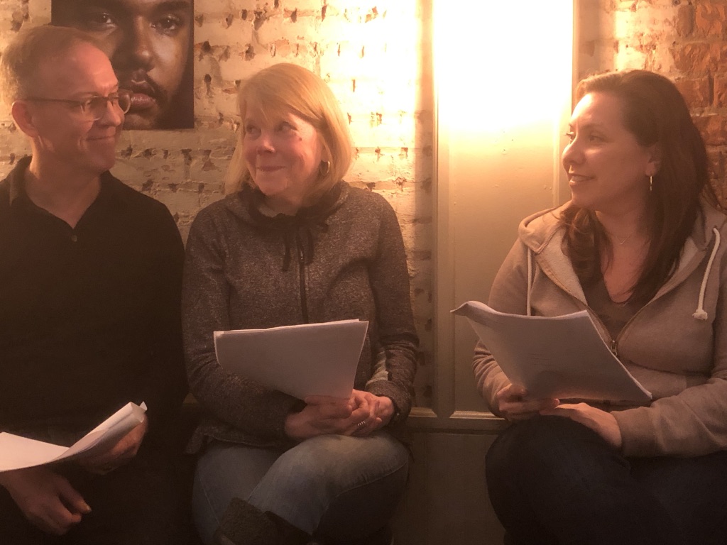 Faint Echos by Natalie Neckyfarow With Jimmy Moon, Sharlene Hartman, Julia Botero and (not pictured) Kirsten Hopkins, Marie Eléna O'Brien, Matthew Menendez, Mickey Johnson, Paul Pakler