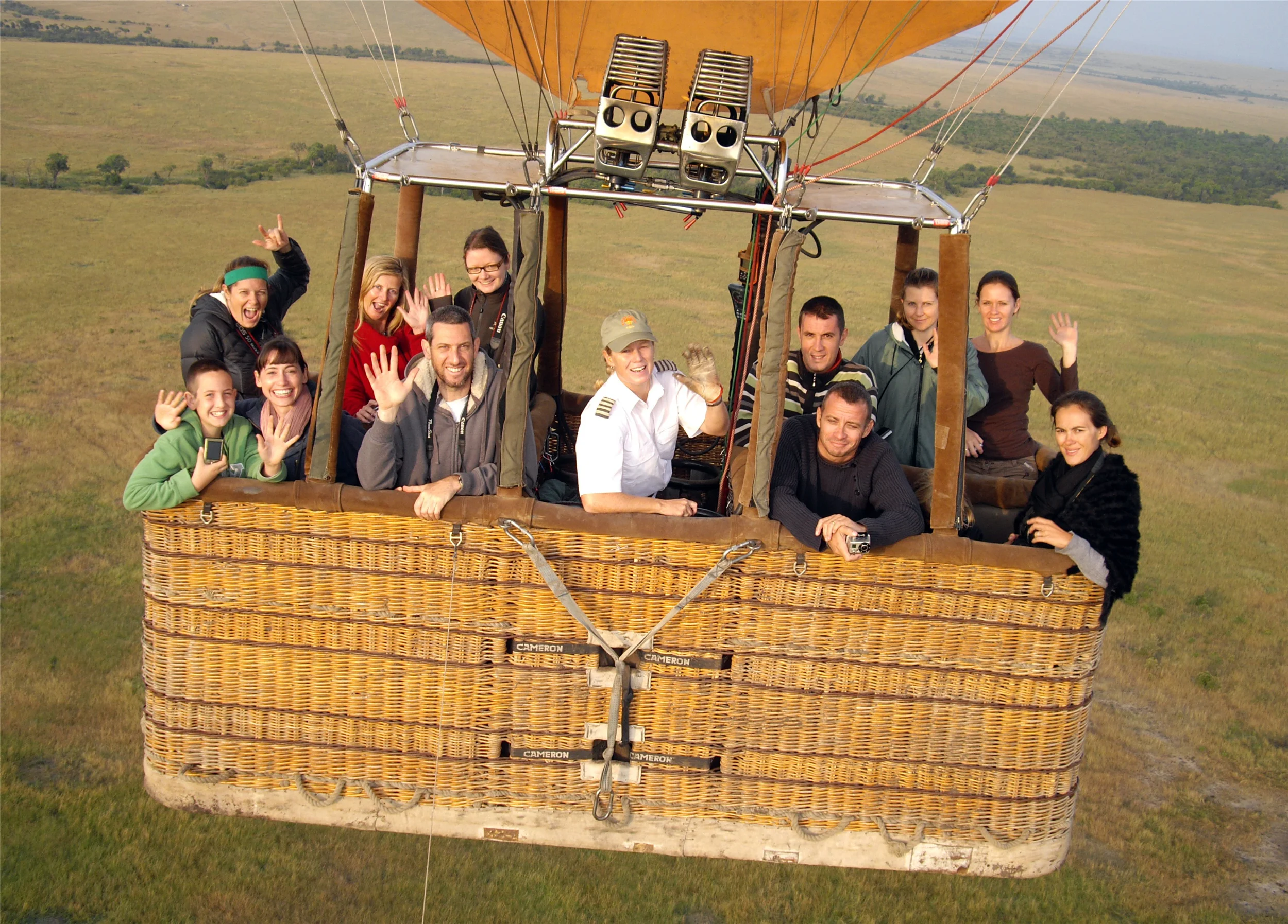 HOT-AIR BALLOON RIDE OVER MASAI MARA