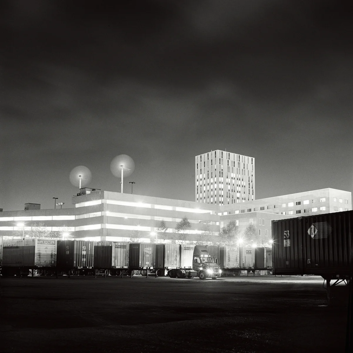 Matthew Delphenich Boston Architectural Photography - Fine Art Industrial Exterior Night