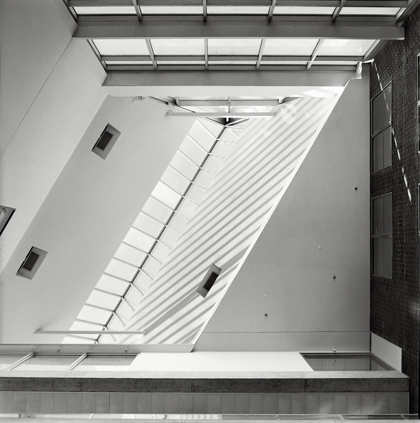 Matthew Delphenich Boston Architectural Photography - Fine Art Industrial Interior Skylight