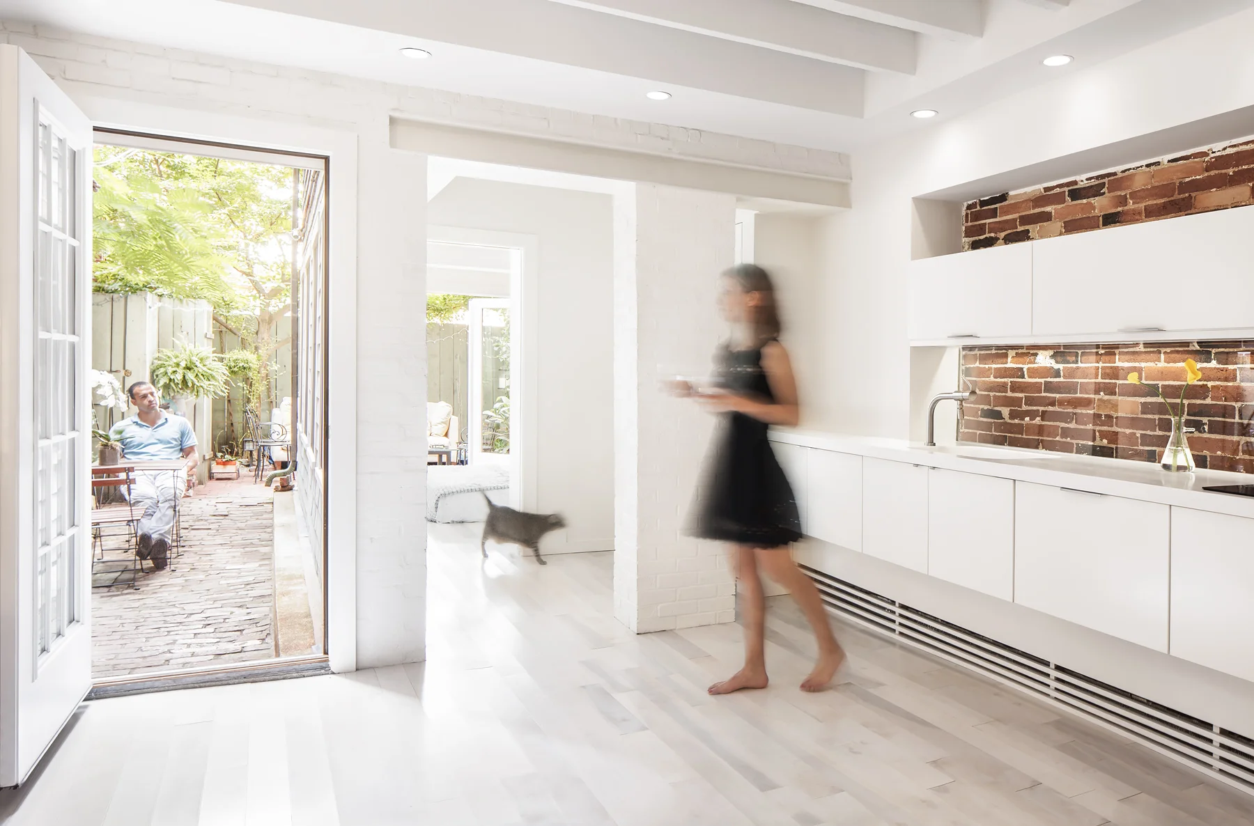 Matt Delphenich Architectural Photography Boston - Residential Kitchen and Patio