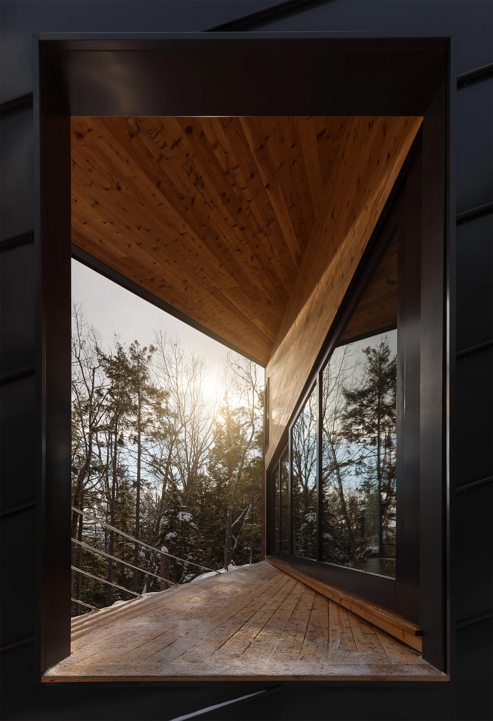 Matthew Delphenich Boston Architectural Photography - Residential Exterior Rural Cabin
