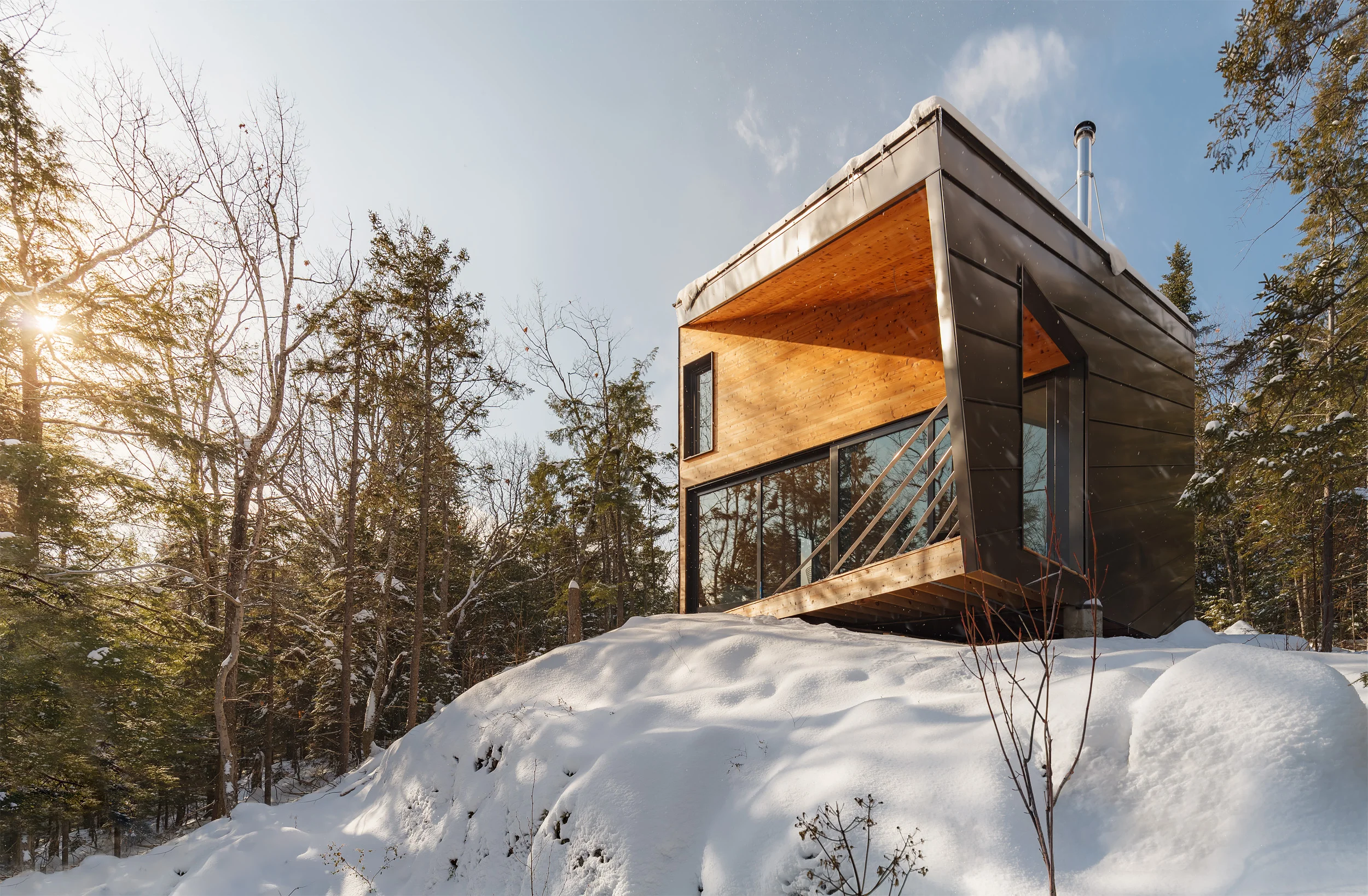 Matthew Delphenich Boston Architectural Photography - Residential Exterior Rural Cabin