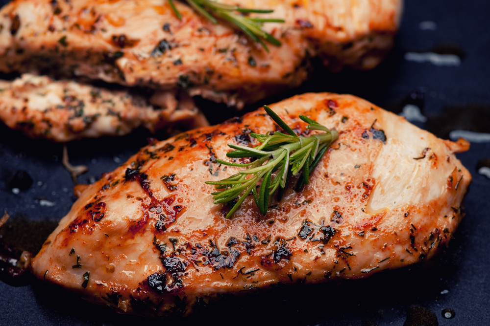 Menu 2: Chicken and Ribs. marinated Chicken Breasts and Pork Back Ribs