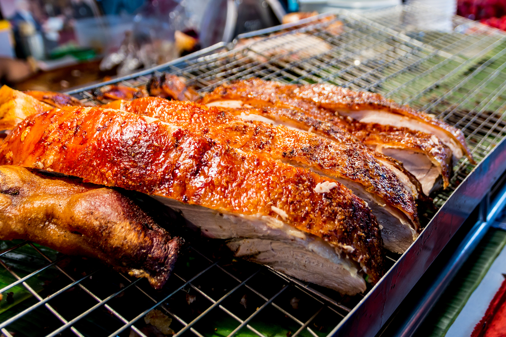 Menu 5: Pig Roast (cooked, carved, served) Includes all the fixins'