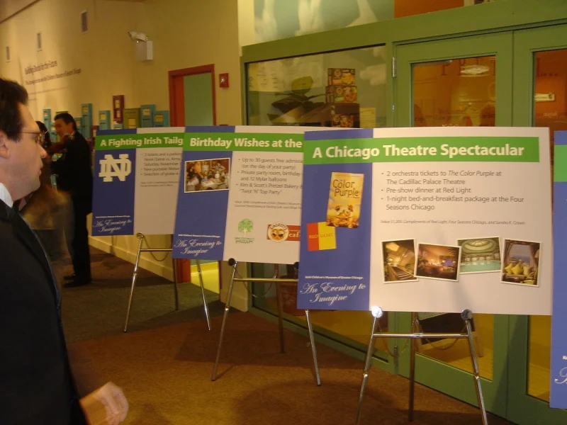 Great Live Auction Display