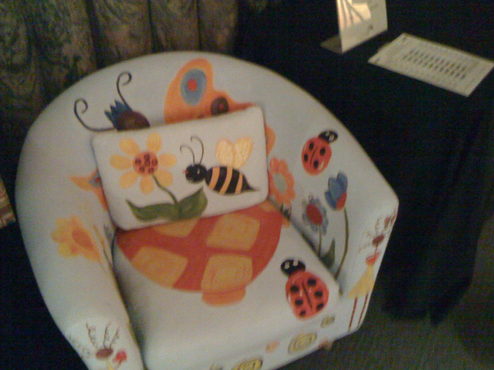 Painted Ikea Chair