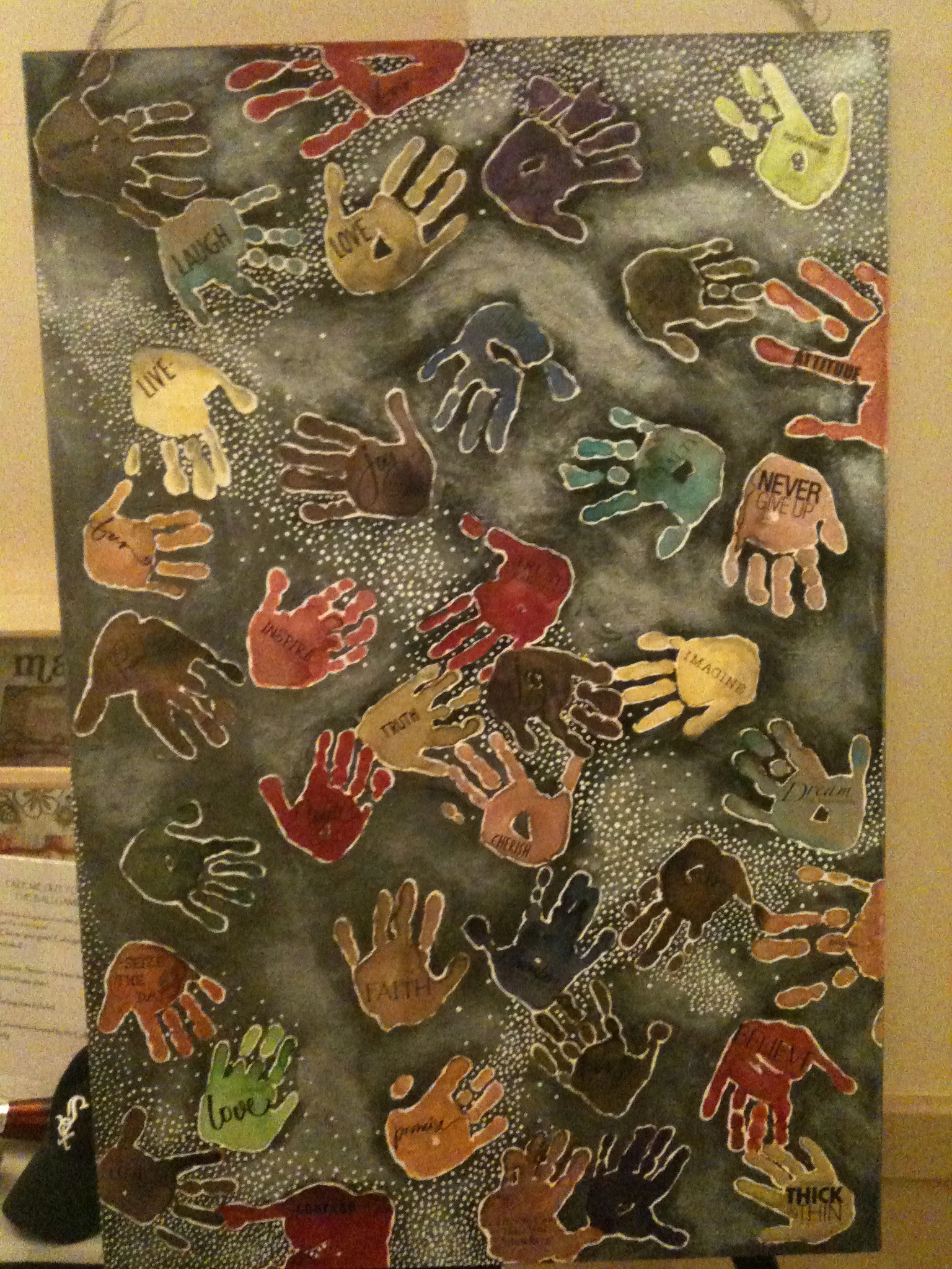 Hands in Concrete #1