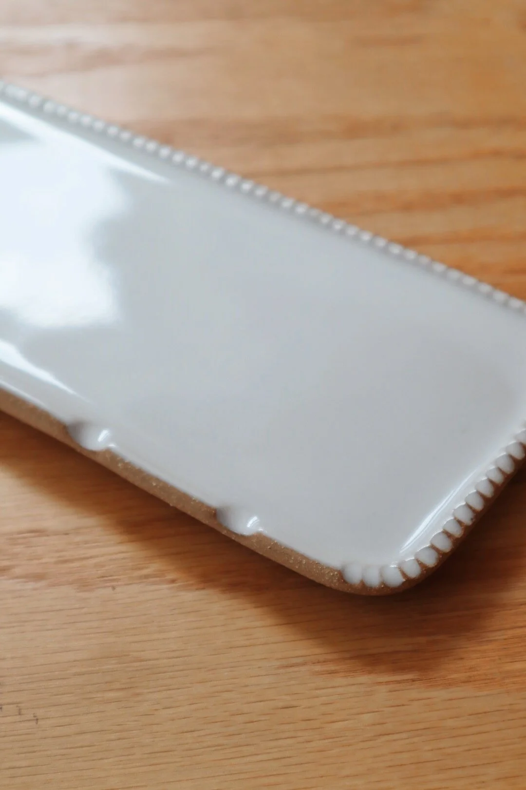 Unique handmade ceramic paint palette for watercolor artists