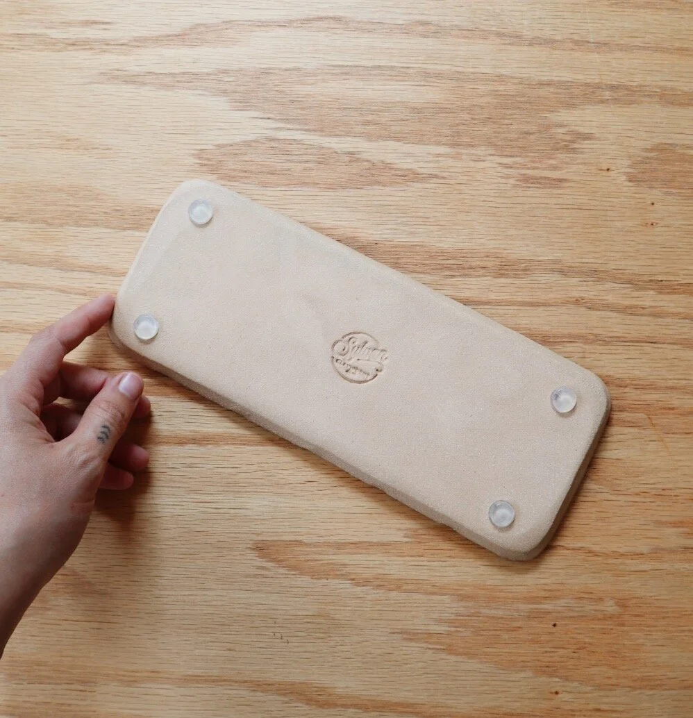 Unique handmade ceramic paint palette for watercolor artists (Copy)