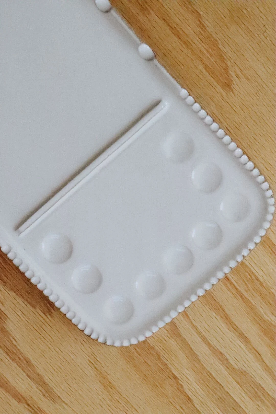 Unique handmade ceramic paint palette for watercolor artists