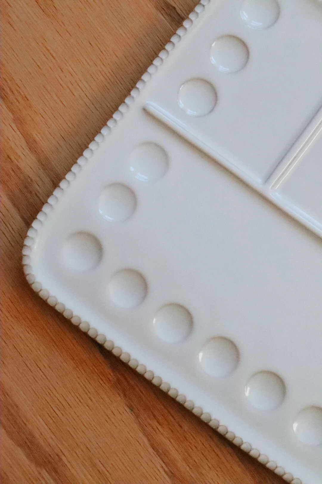 Unique handmade ceramic paint palette for watercolor artists