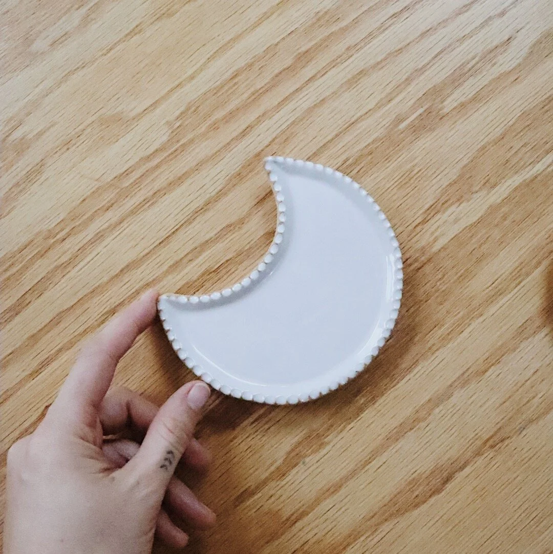 Unique handmade ceramic paint palette for watercolor artists