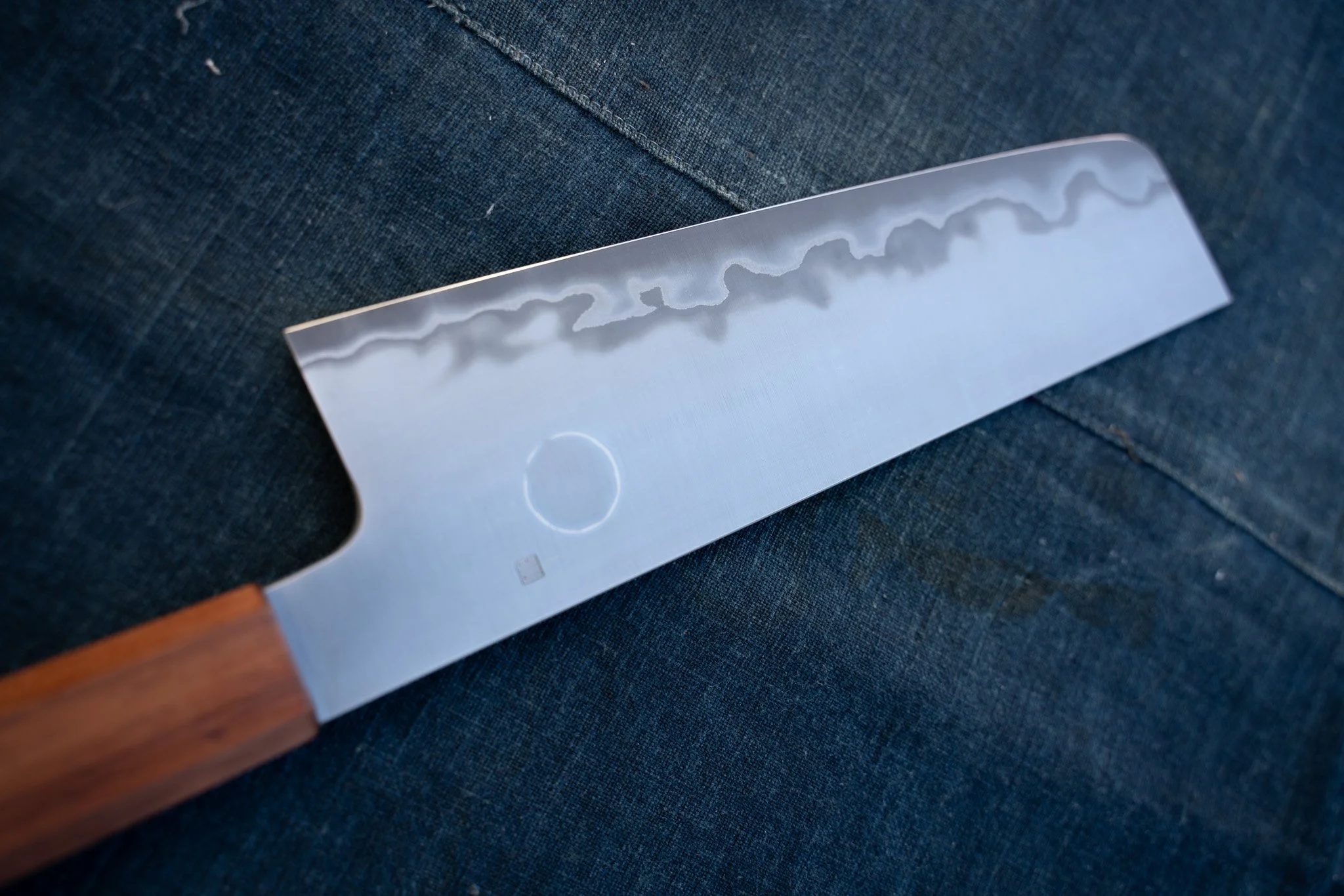 Bubbles 180mm Stainless Clad 52100 Nakiri