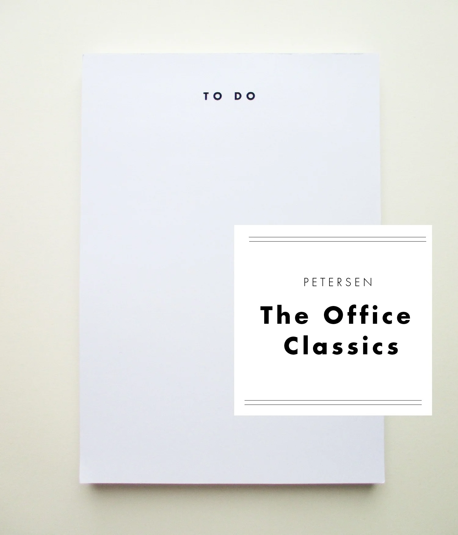 less is more stationary