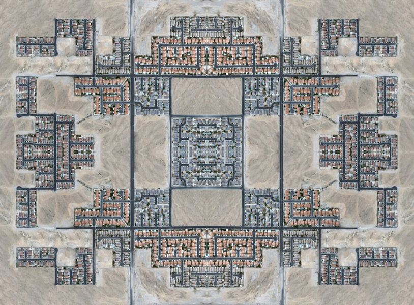 david hanauer rugs inspired by manipulated google earth shots