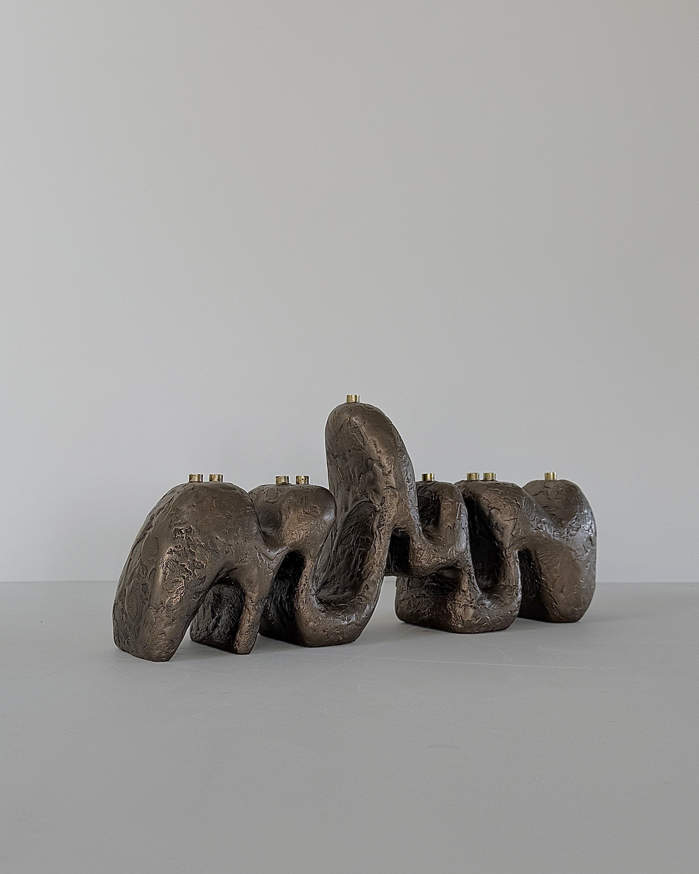 Menorah Sculpture x Amy Morgenstern