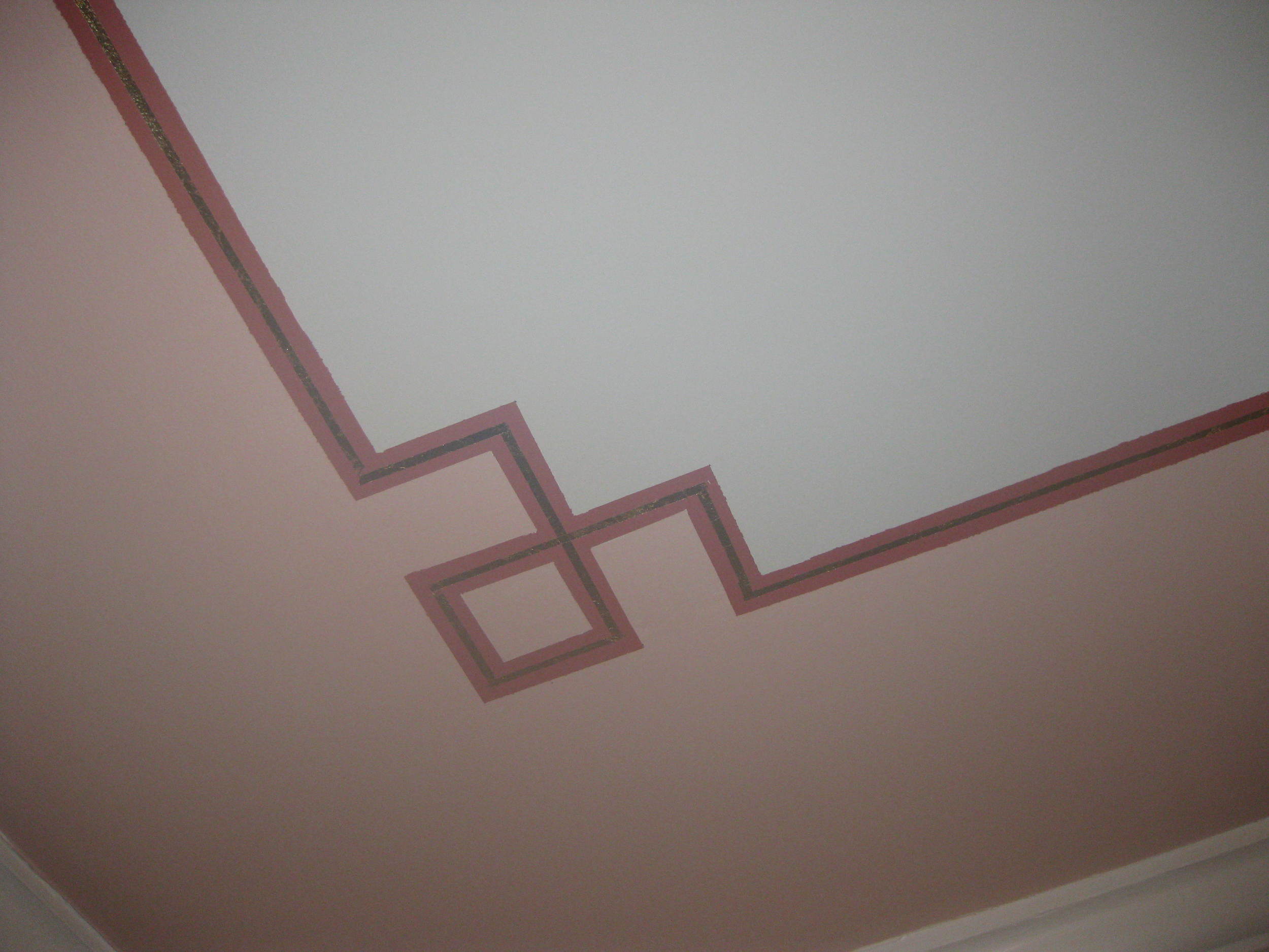 Victorian Ceiling Stripe