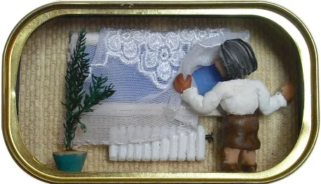 Life in a sardine tin as depicted here by Artist Nathalie Alony. Image Source: http://www.telegraph.co.uk/