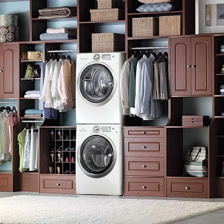 Laundry Wardrobe Combination. Image Source - Decoist.com