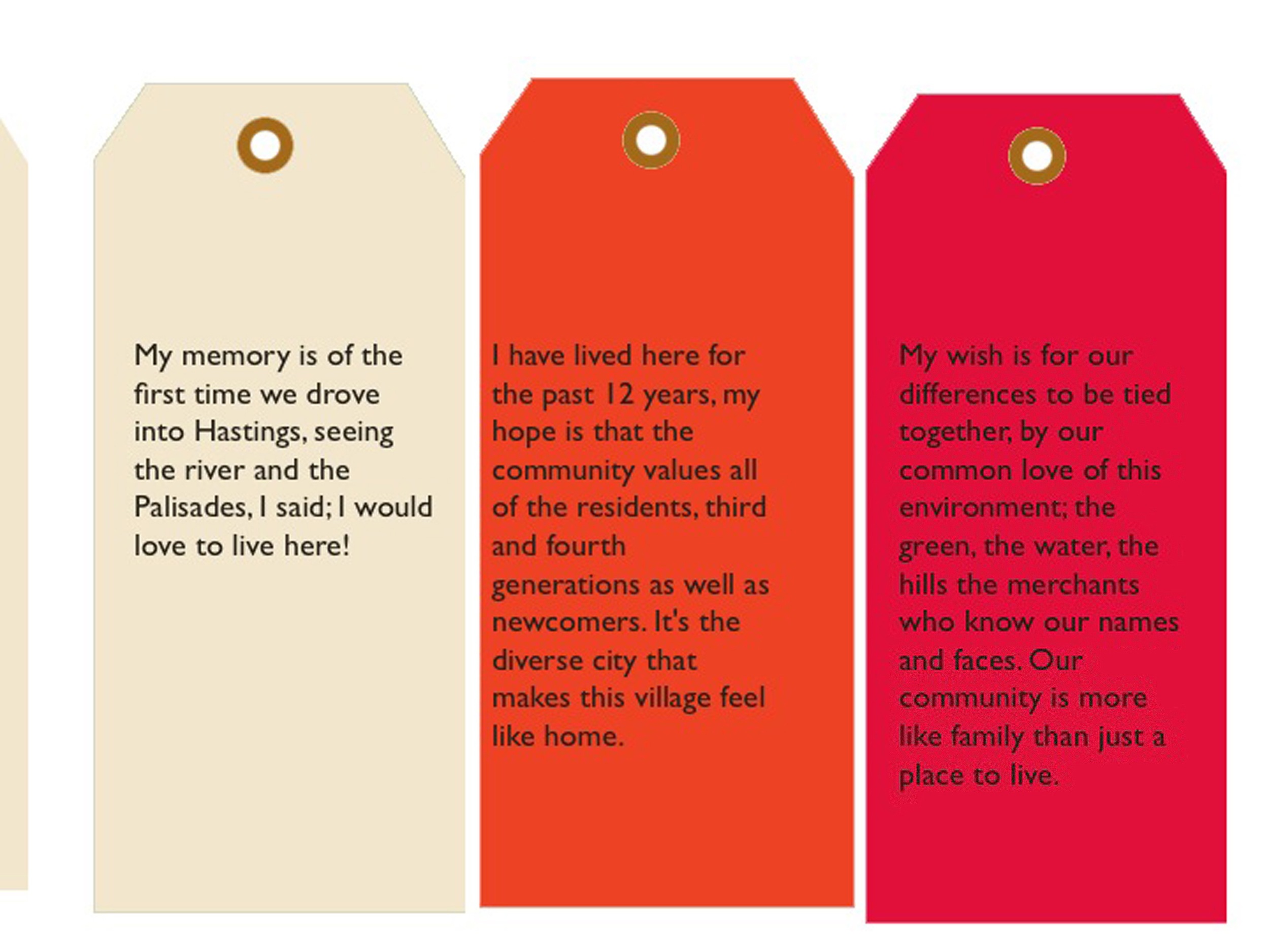 Memory Lane: a public art installation