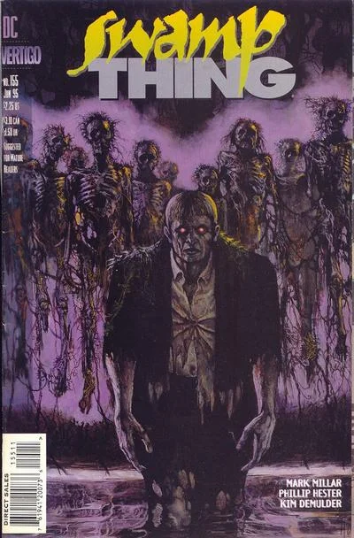 The Mark Millar/Phil Hester era Swamp Thing. (c) 2015 DC Comics. Cover by John Totleben