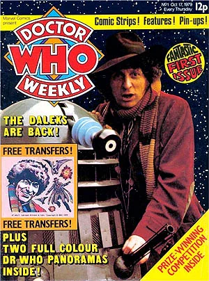 Doctor Who Weekly (now Magazine) issue 1 (C) 2016 Panini