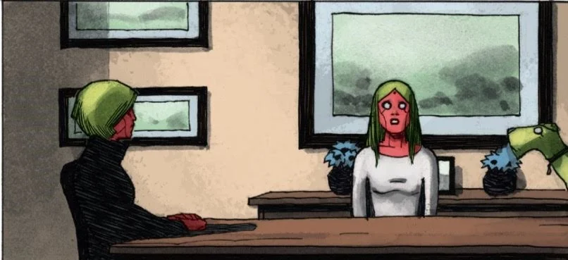 Snapshot in the Family Album. From Vision 11 by King, Walta and Bellaire. (c) 2016 Marvel