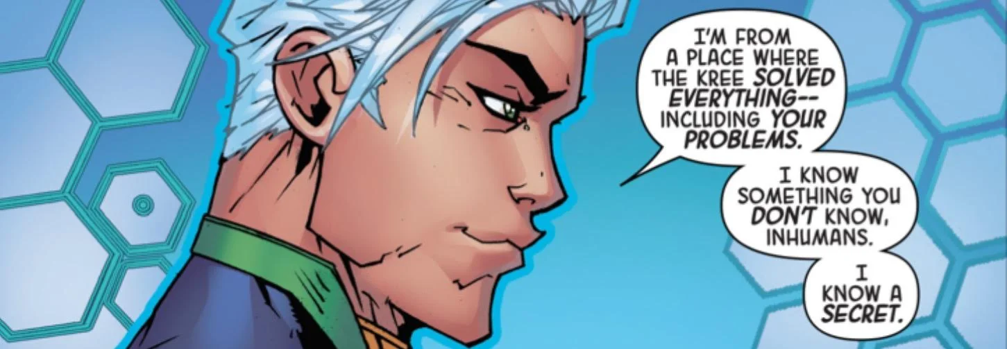 Would you trust Noh-Varr? From Royals 1 by Al Ewing and Johnboy Meyers.(C) Marvel Comics. 
