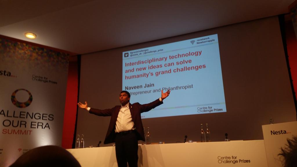 Naveen Jain, U.S. advisor to the Longitude Prize