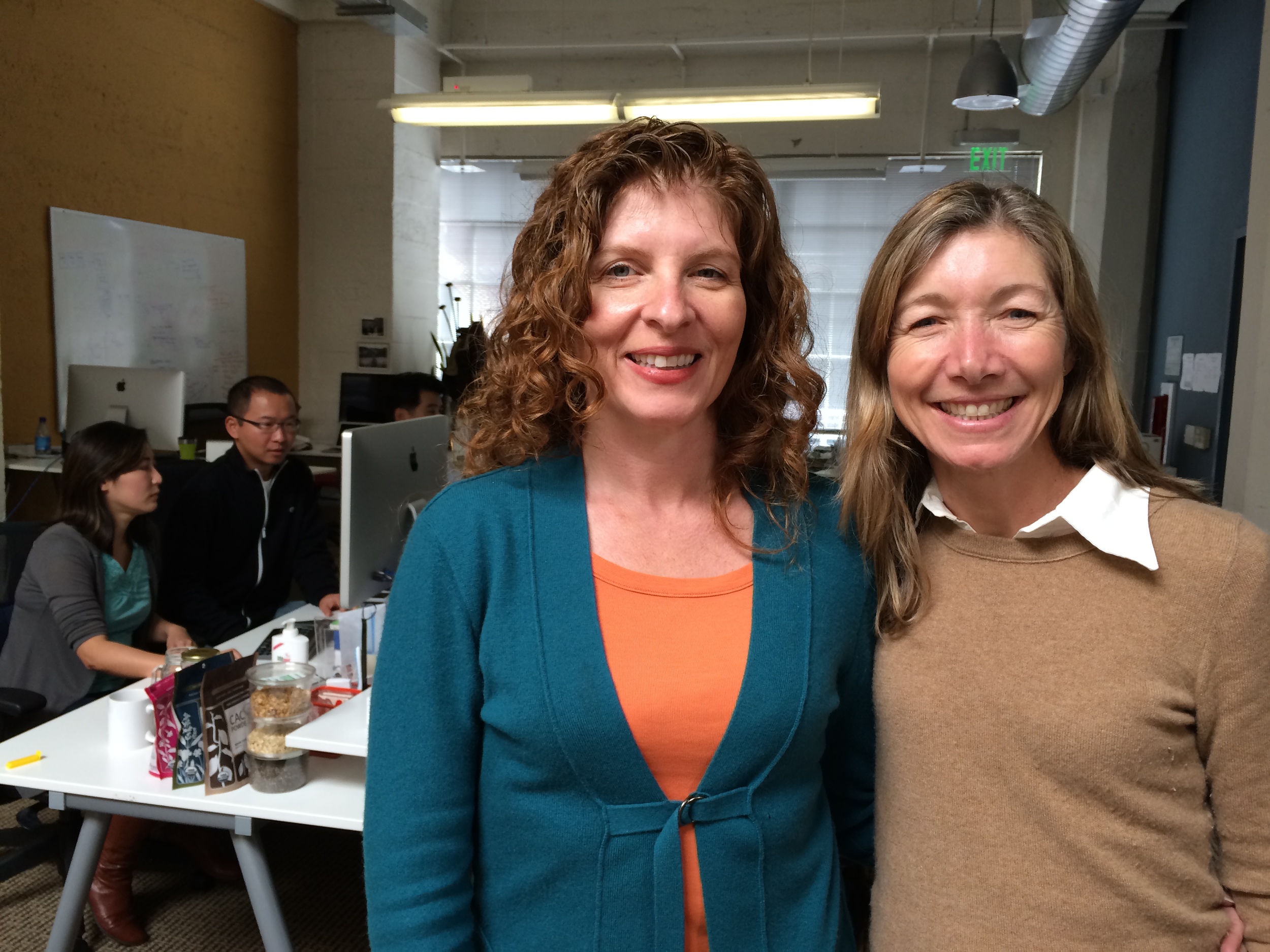 Maryam Mohit and Claudine Ryan