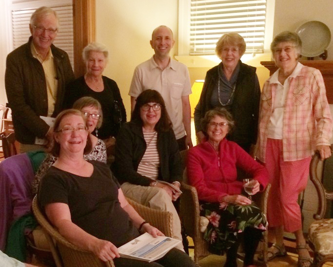 Joel meets with voters all year, not just when running for office. This West Portal group asked Joel to discuss last fall's ballot.